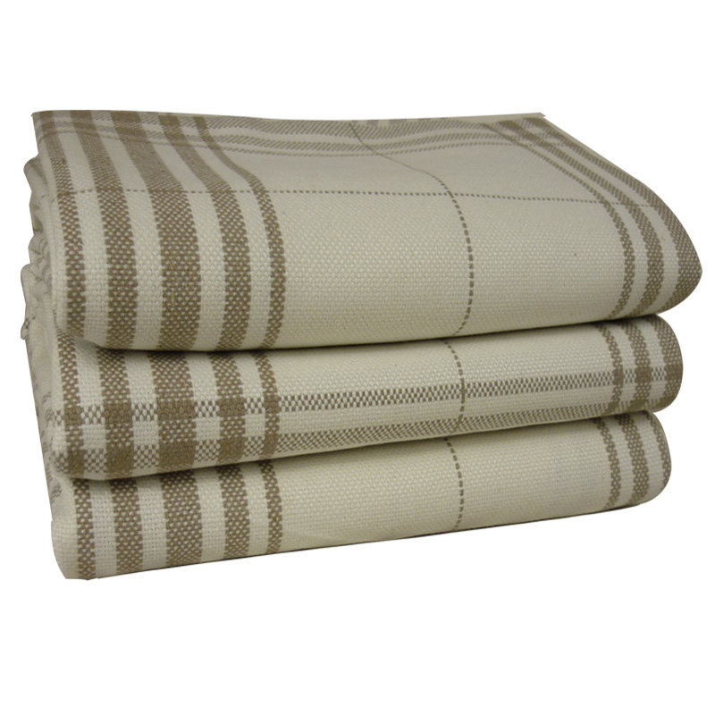 哈麻双鹤36高支100%纯亚麻凉席原色老款花色方格加厚加大