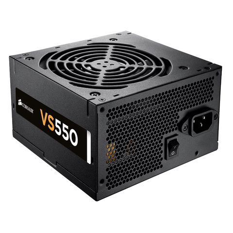 美商海盗船vs550额定550w海盗船电源主机电脑台式机静音非模组ig