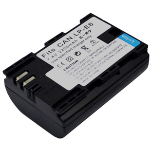 lp-e6佳能eos r 5d2 5d3 60d 7d 6d 70d 7d2单反相机锂电池非原装