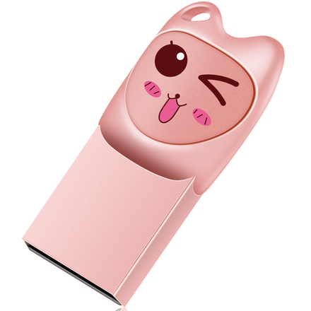 高速u盘32g车载u盘金属创意可爱卡通优盘32G
