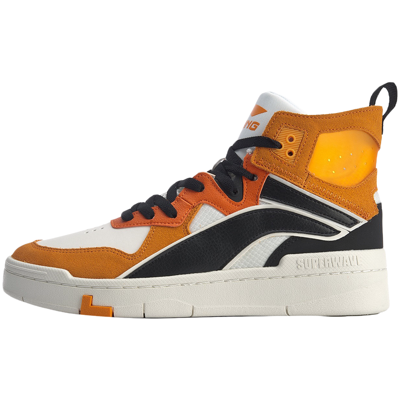 李宁休闲鞋男鞋2020新款superwave hi休闲板鞋时尚男士高帮运动鞋