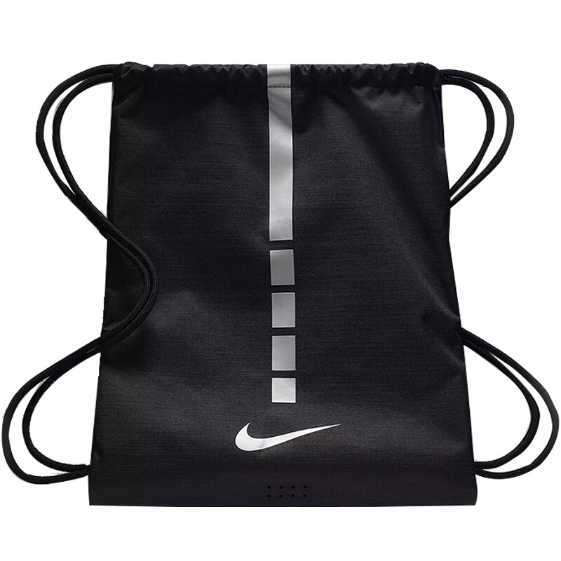 耐克健身束口袋nike女抽绳包双肩背包男运动跑步收纳包简约足球包