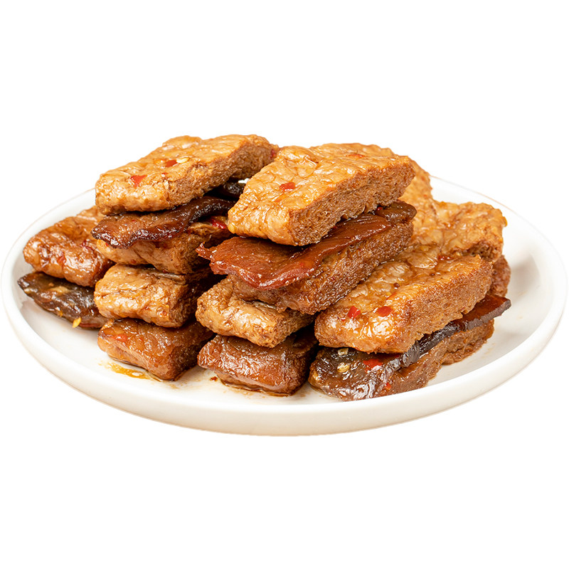 王小卤牛肉豆腩网红豆干小零食手撕素肉吃货夜宵充饥小吃休闲食品