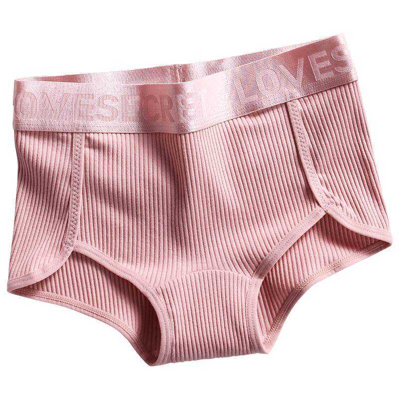 浪莎内裤女纯棉100%全棉裆抗菌中低腰少女日系无痕新款蕾丝三角裤