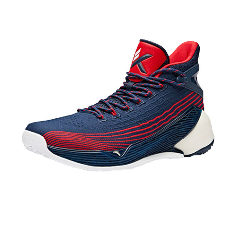 安踏轻骑兵5代篮球鞋男2020新汤普森kt5-light轻便透气112021608