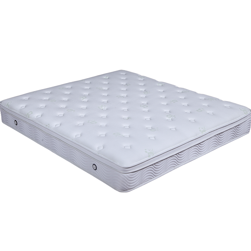 全友家私乳胶床垫 软硬两用双人大床垫海绵席梦思弹簧床垫105069