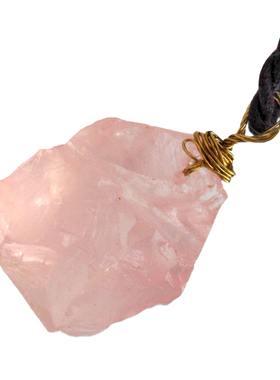 粉水晶好运气正品原矿石头