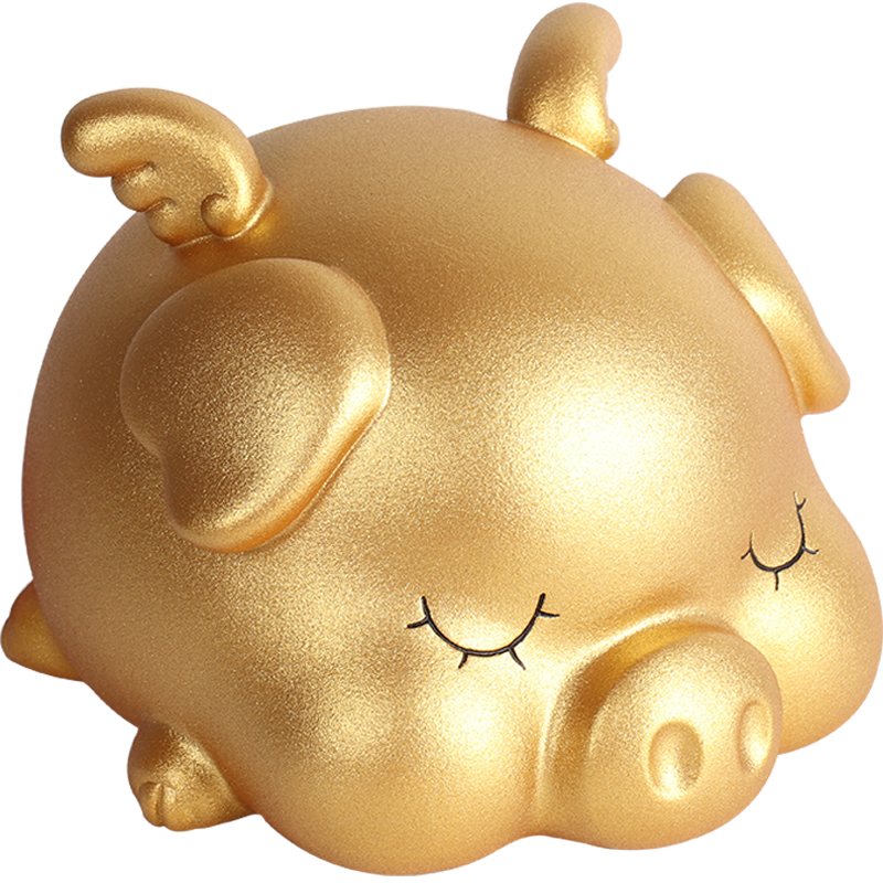 大金猪小猪儿童女孩男孩防摔可爱大人用家用成人容量储蓄罐存钱罐