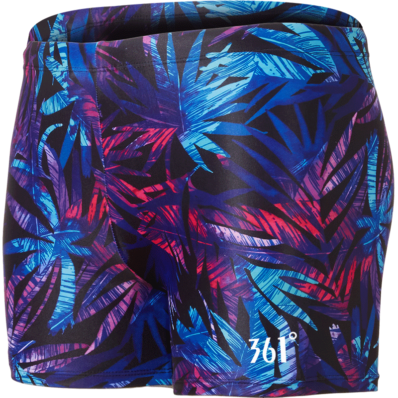 361度男士速干游泳裤平角专业运动泳裤男成人大码宽松孙杨同款