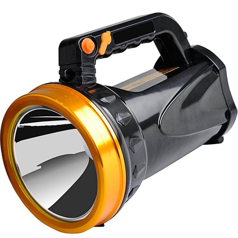 led强光手电筒可充电超亮户外多功能手提探照灯远射防水家用矿灯