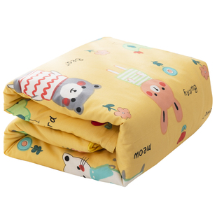 宝宝儿童被子纯棉四季通用新生儿小被子婴儿棉被春秋幼儿园盖被 券