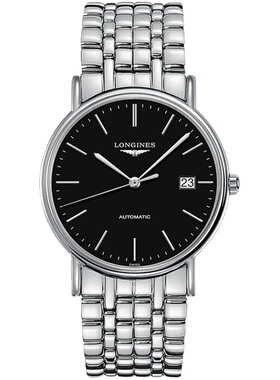 longines浪琴正品男士手表瑰丽大盘机械表瑞士男表l4.922.4.92.