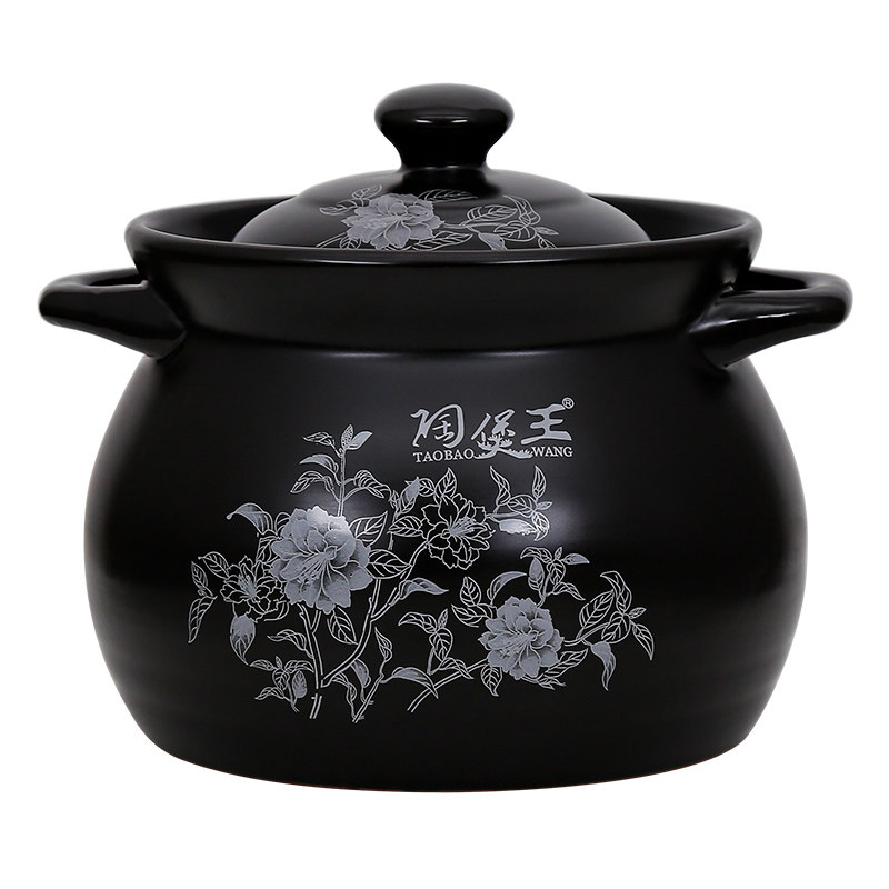 陶煲王砂锅炖锅家用陶瓷煲汤锅小沙锅汤锅燃气明火耐高温瓦罐汤煲