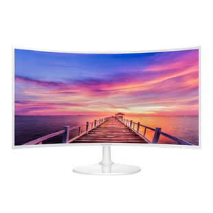宁美国度 三星c24f399fh 23.5英寸高清曲面屏幕液晶电脑显示器
