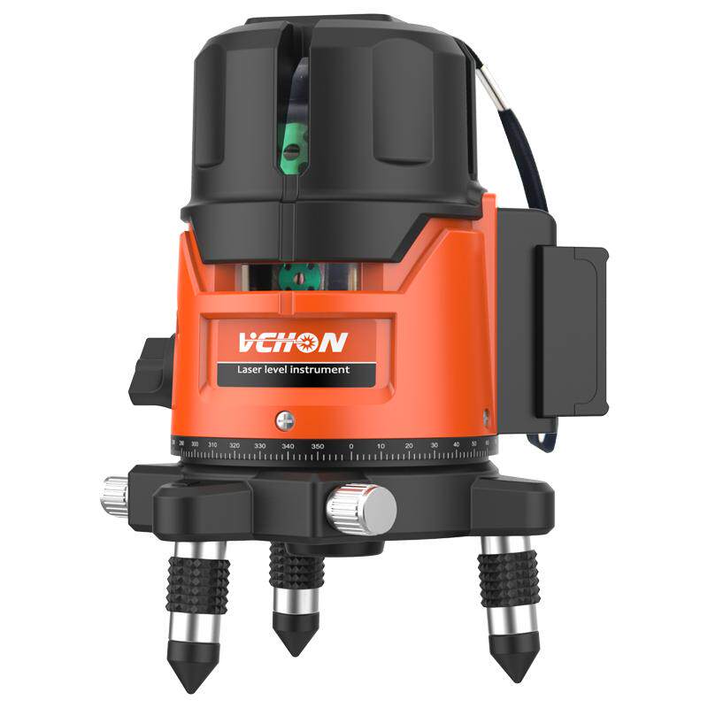 12线水平仪绿光高精度贴地仪贴墙激光红外线强光细线绿外线平水仪