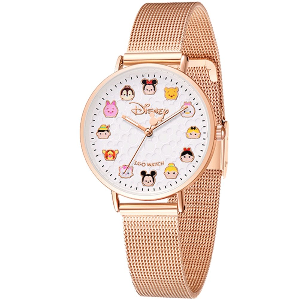 儿童手表女款夏季ins风女生小众设计学生初高中官方旗舰店迪士尼