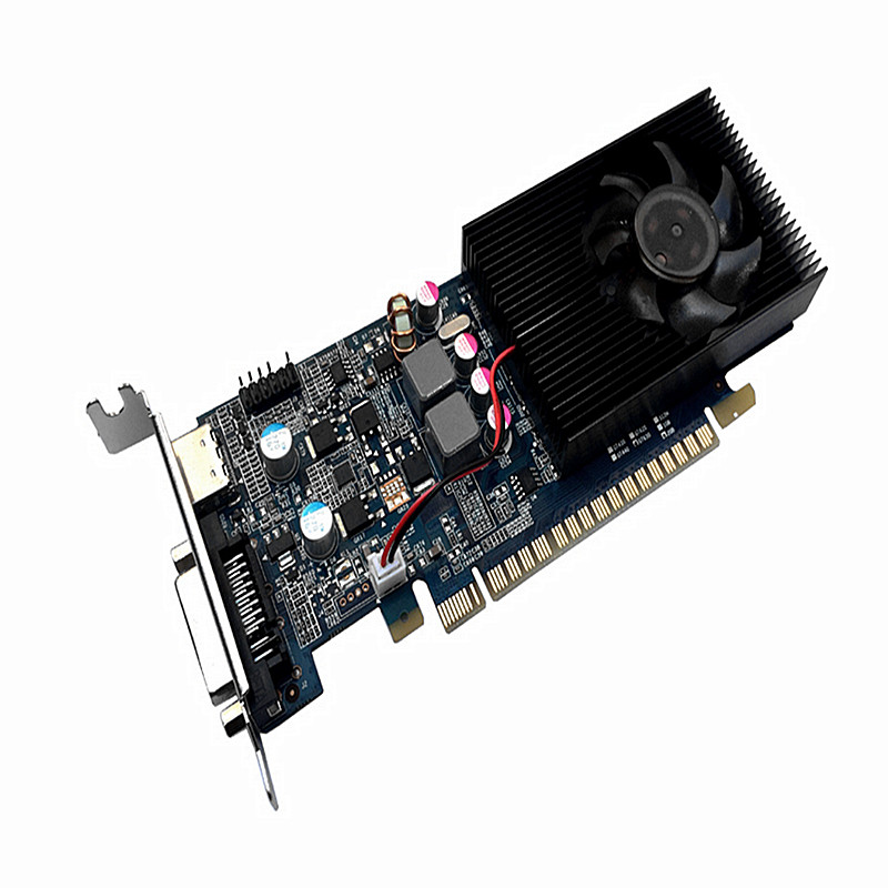 戴尔hp联想小机箱一体机独立显卡原装gt610 真实1g pci-e半高刀卡