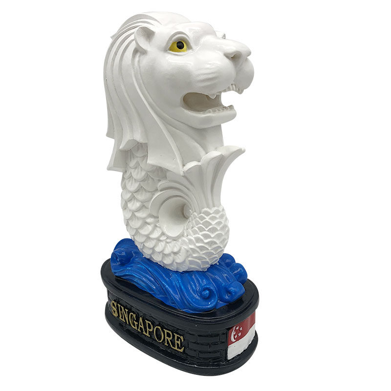 【新加坡正品】新加坡旅游纪念品 大号鱼尾狮摆件多色可选