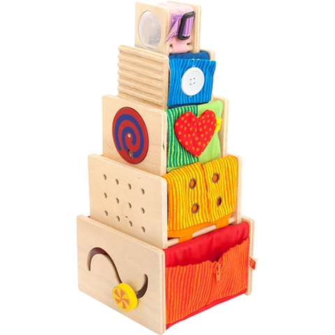 imtoy多功能套盒叠叠高叠叠乐套塔宝宝积木幼儿童益智玩具1-3岁