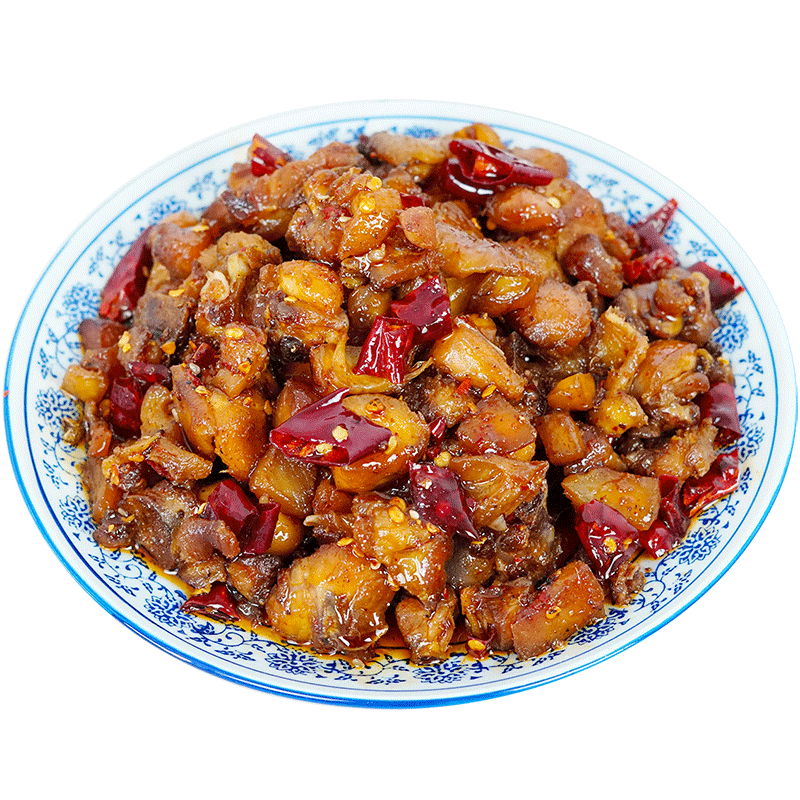 【超值400克】四川辣子鸡丁冷吃鸡肉块美厨妈妈小吃零食特产美食