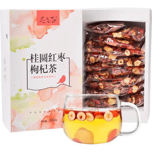 茶人岭桂圆枸杞红枣茶花果茶女人花颜红润组合花草茶花先知三宝茶