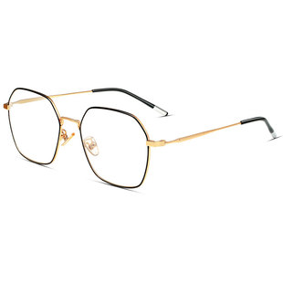 佐森变色眼镜女近视镜圆脸防蓝光电脑护目镜防紫外线辐射网红墨