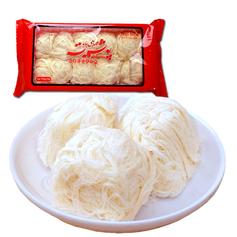 可可味新疆哈吉巴巴龙须酥特色传统糕点甜点零食两盒包邮