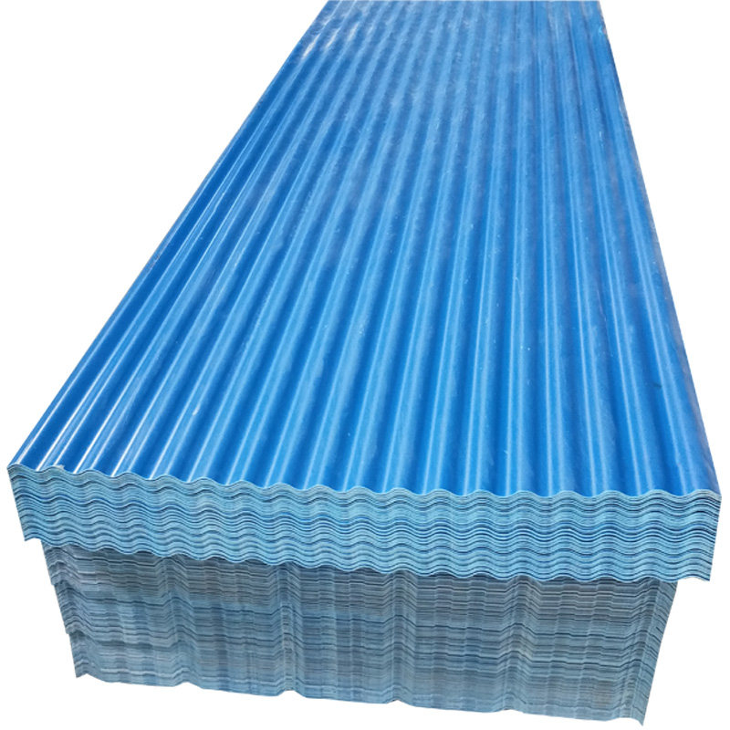 塑料瓦片 pvc塑钢波浪彩钢瓦雨棚屋顶防水隔热防腐屋面轻钢瓦楞板