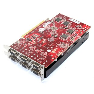 旌宇多屏显卡原生vga直出接口 6屏 多屏显卡 amd r7 350 4g 6vga 券