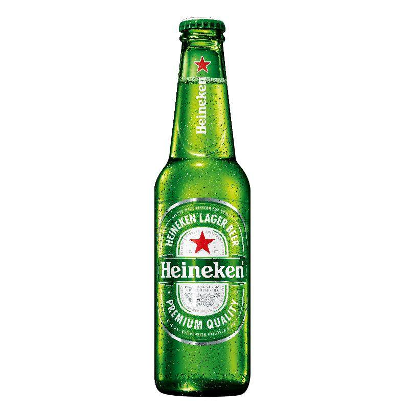 heineken/喜力啤酒 瓶装330ml*24瓶 整箱装啤酒