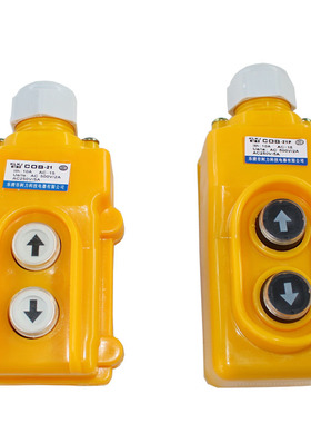 cob-21p cob-21起重机直控按钮开关上下按钮电动葫芦行车380v开关