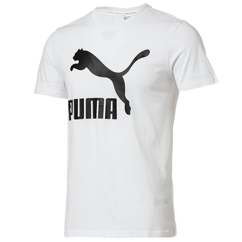 puma彪马t恤男短袖新款夏季官网旗舰男士纯棉运动体恤休闲半袖潮