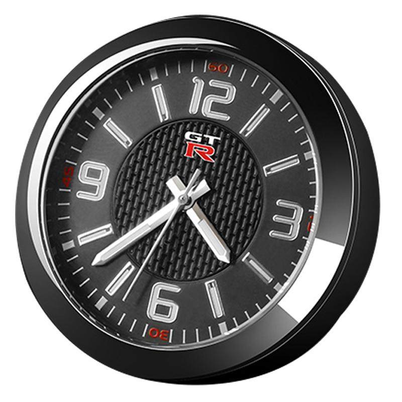 夜光车载时钟汽车上高档时间表钟车用石英钟车内钟表高精度电子表