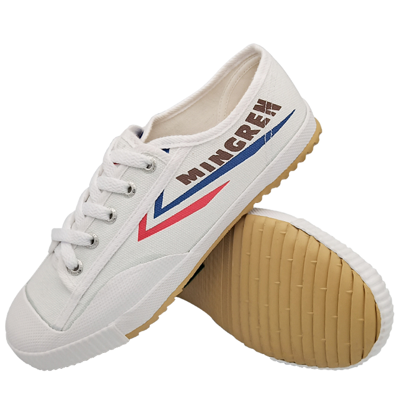 双星田径鞋帆布牛筋底跑步鞋男女训练鞋子中考体育考试低帮运动鞋