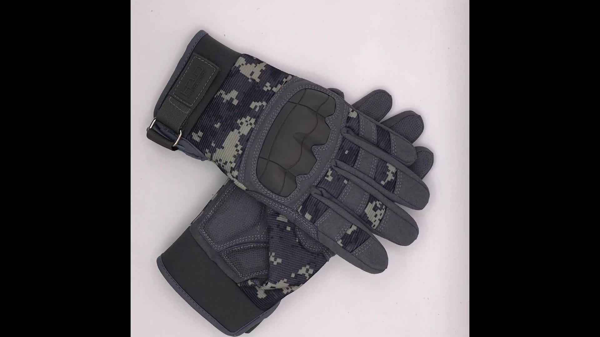 pri ce 标准保护户外皮革迷彩战术狩猎军队指关节警察装备防御服手套