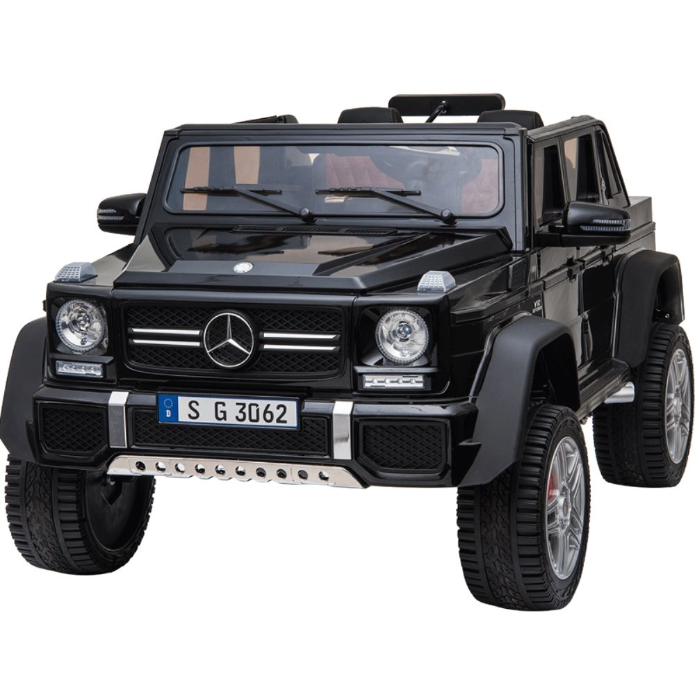 奔驰大g儿童电动汽车双人小孩玩具车宝宝遥控汽车四轮可坐越野车