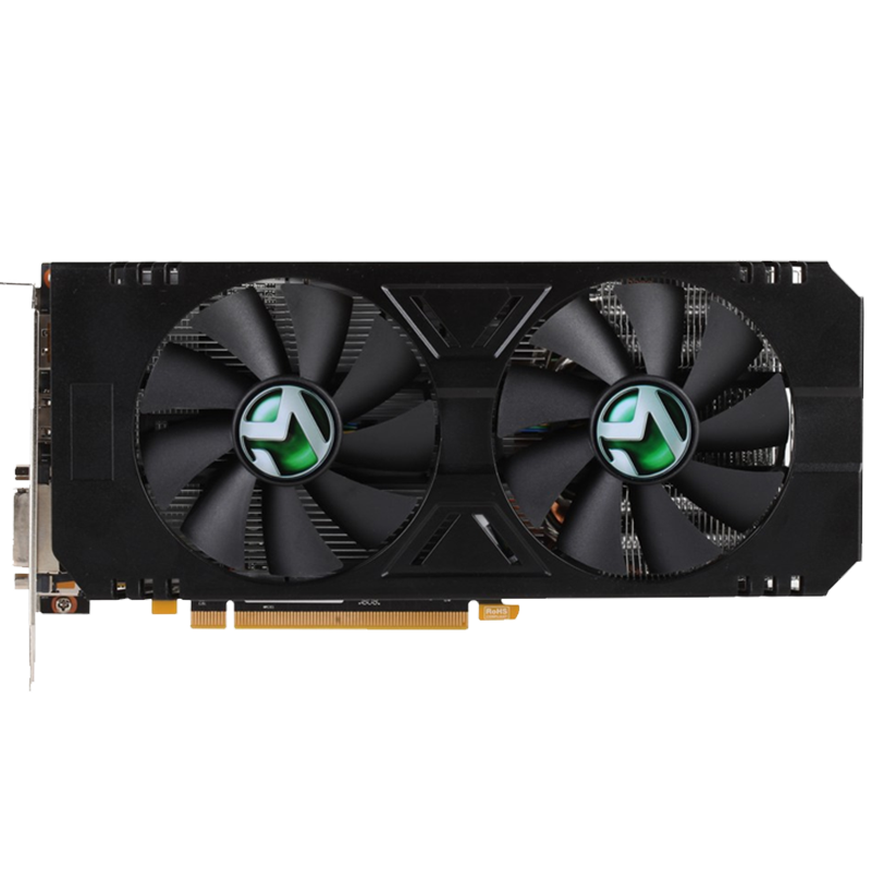 铭瑄旗舰店 全新铭瑄rx580 4g 8g 2048sp巨无霸电脑游戏amd独立显卡