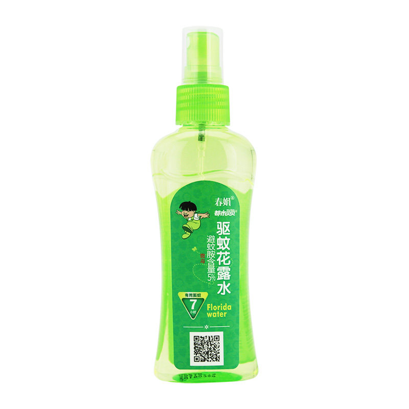 春娟都市贝贝驱蚊花露水95ml/190ml儿童喷雾止痒防痱温和安全呵护
