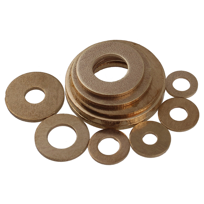 铜垫片垫圈 平垫圈平垫片纯黄铜华司介子金属平垫gb97 m2m3m4-m20