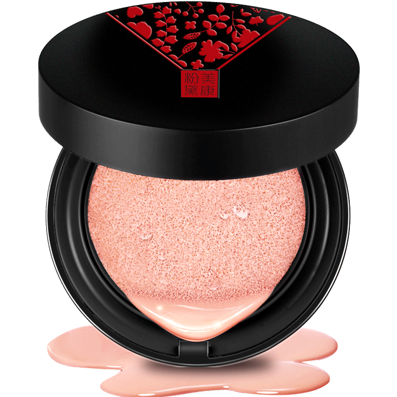 美康粉黛气垫bb霜持久遮瑕强不易脱妆白皙保湿补水学生裸妆初学者