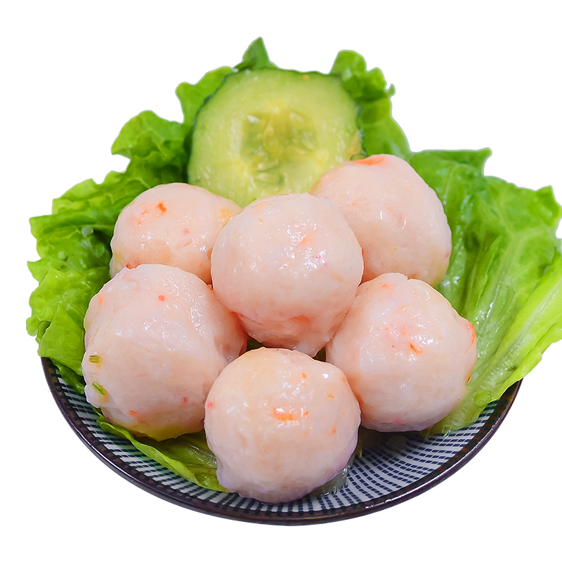 【进店更优惠】手工鲜虾丸 潮汕风味特产手打鱼丸子 涮锅配菜食材