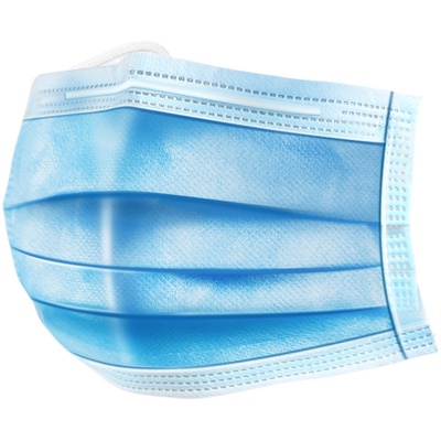 一次性三层防护黑色成人透气口罩