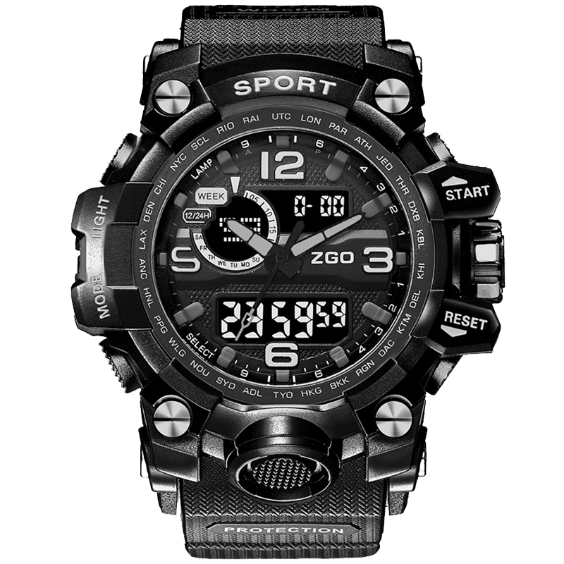 户外防水特种兵机械军表战术青少年电子表