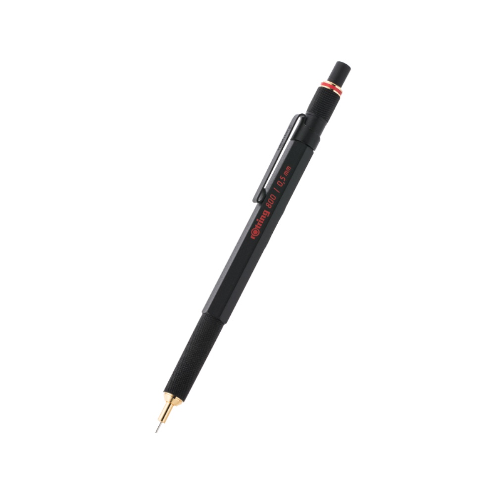 德国rotring红环800日本金属自动铅笔绘图工具成人0.5 0.