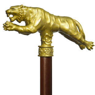 追龙同款手杖  藏宝斋正品虎头拐杖 年轻人个性拐扙 厂家定制道具 券