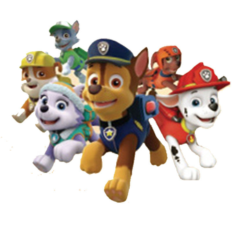 狗狗巡逻队汪汪立功卡通墙贴画房间装饰墙纸自粘儿童卧室贴纸墙画