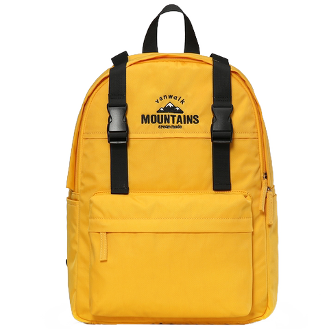 vanwalk登山系列双肩包女韩版大容量校园高中学生书包出走电脑包