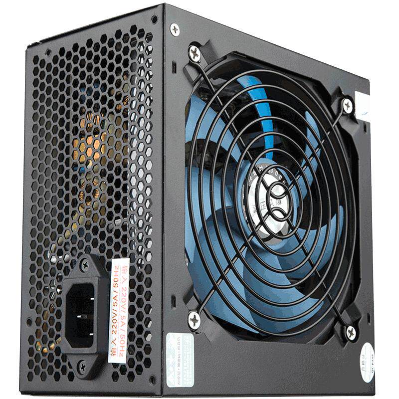 金河田智能芯680gt台式机电脑电源主机箱额定500w峰值600w静音