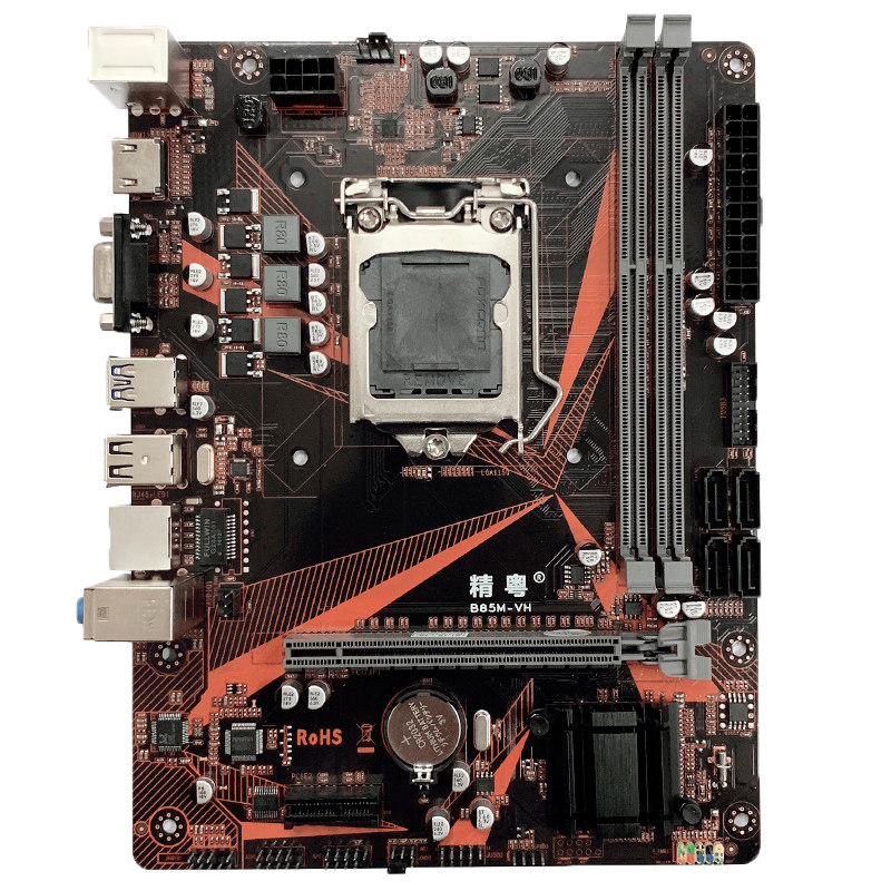 精粤b85/h97主板1150针cpu游戏套装ddr3 i5 4590/4770超b75h81h61