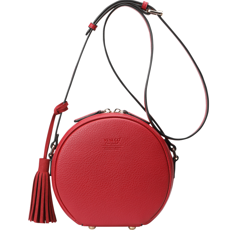 小圆包女时尚婚包2020新款斜挎可爱小包圆形包包春季小ck红色挎包